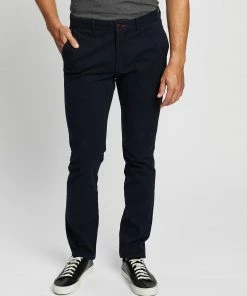3 Wise Men Charlie Chinos Navy