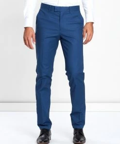 3 Wise Men Huxton Dress Pants Blue