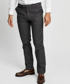 3 Wise Men Huxton Dress Pants Charcoal