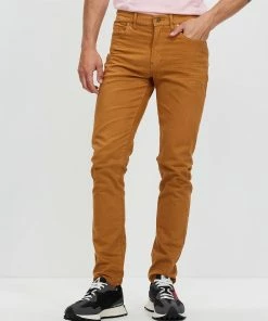 3 Wise Men The Huxley 5 Pocket Pants River Brown