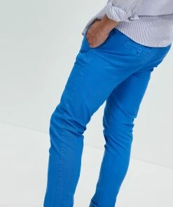 3 Wise Men Leano Chinos Mid Blue -Men's Pants Online Shop http3A2F2Fstatic.theiconic.com .au2Fp2F3wisemen 8273 5766341 4