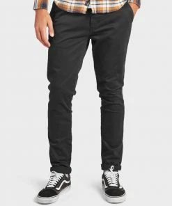 Academy Brand Skinny Stretch Chino Black