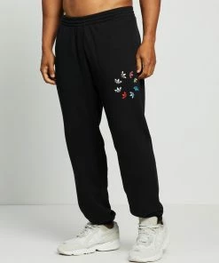 Adidas Originals Adicolor Shattered Trefoil Sweat Pants Black & Multicolour