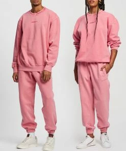 Adidas Originals Garment Dye Pants - Unisex Pink