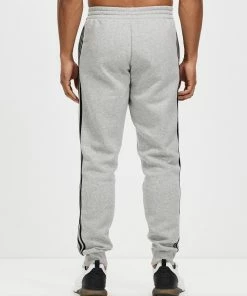 Adidas Performance Essentials Fleece Tapered Cuff 3-Stripes Pants Medium Grey Heather & Black -Men's Pants Online Shop http3A2F2Fstatic.theiconic.com .au2Fp2Fadidas performance 3576 5732921 3