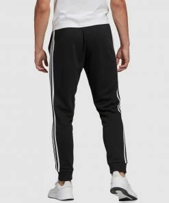 Adidas Performance Essentials French Terry Tapered Cuff 3-Stripes Pants Black / White -Men's Pants Online Shop http3A2F2Fstatic.theiconic.com .au2Fp2Fadidas performance 4397 5578721 5