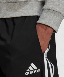 Adidas Performance AEROREADY Essentials Elastic Cuff 3-Stripes Pants Black / White -Men's Pants Online Shop http3A2F2Fstatic.theiconic.com .au2Fp2Fadidas performance 4794 7871131 3