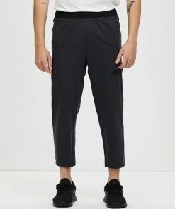 Adidas Performance Warp Knit Yoga Pants Carbon