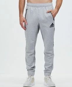 Adidas Performance AEROREADY Designed To Move Sport Motion Logo Pants Medium Grey Heather & Black