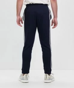 Adidas Performance Essentials French Terry Tapered Cuff 3-Stripes Pants Legend Ink & White -Men's Pants Online Shop http3A2F2Fstatic.theiconic.com .au2Fp2Fadidas performance 8214 8423431 3