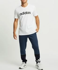Adidas Performance Essentials Logo Colourblock Cuff Pants Crew Navy -Men's Pants Online Shop http3A2F2Fstatic.theiconic.com .au2Fp2Fadidas performance 9100 1270321 5