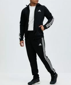 Adidas Performance Primegreen Essentials 3-Stripes Track Suit Black & White