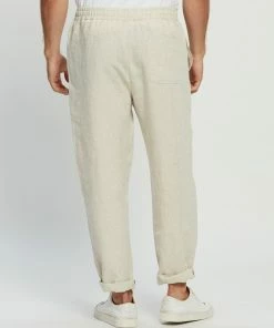 AERE Linen Pull On Pants Oatmeal -Men's Pants Online Shop http3A2F2Fstatic.theiconic.com .au2Fp2Faere 0723 6079011 3