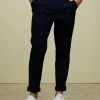 AERE Organic Slim Stretch Chinos Navy