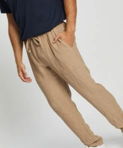 AERE Linen Pull-On Pants Sand -Men's Pants Online Shop http3A2F2Fstatic.theiconic.com .au2Fp2Faere 3559 496098 4