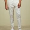 AERE Organic Slim Stretch Chinos White