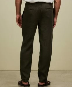 AERE Linen Pleated Pants Khaki -Men's Pants Online Shop http3A2F2Fstatic.theiconic.com .au2Fp2Faere 8236 8831441 3