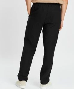 AERE Linen Pull-On Pants Black -Men's Pants Online Shop http3A2F2Fstatic.theiconic.com .au2Fp2Faere 8238 696098 3