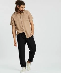 AERE Linen Pull-On Pants Black -Men's Pants Online Shop http3A2F2Fstatic.theiconic.com .au2Fp2Faere 8239 696098 5
