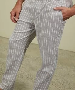 AERE Stripe Linen Pull On Pants Sand -Men's Pants Online Shop http3A2F2Fstatic.theiconic.com .au2Fp2Faere 8322 7431441 5