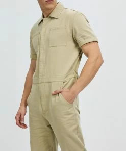 AERE Organic Cotton Jumpsuit Sand -Men's Pants Online Shop http3A2F2Fstatic.theiconic.com .au2Fp2Faere 9694 4683011 4