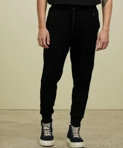 AllSaints Muse Sweatpants Jet Black