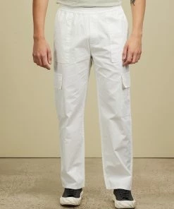 American Vintage Pantalons White