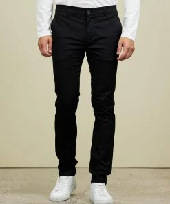 Armani Exchange Pantaloni Pants Black Micro Open