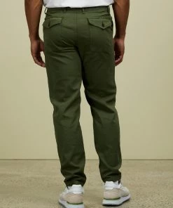 Armor Lux Brushed Canvas Carrot Trousers Khaki -Men's Pants Online Shop http3A2F2Fstatic.theiconic.com .au2Fp2Farmor lux 9391 3030131 3