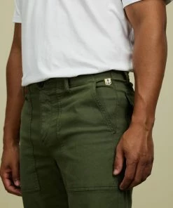 Armor Lux Brushed Canvas Carrot Trousers Khaki -Men's Pants Online Shop http3A2F2Fstatic.theiconic.com .au2Fp2Farmor lux 9469 3030131 4