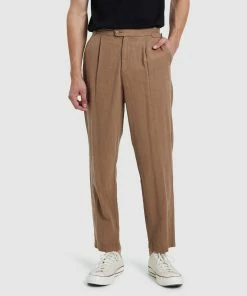 Arvust Ibiza Linen Pants BROWN