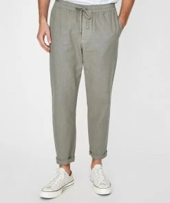 Arvust Brody Linen Pants GREEN
