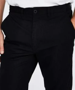 Arvust Hoxton Chinos BLACK -Men's Pants Online Shop http3A2F2Fstatic.theiconic.com .au2Fp2Farvust 8792 3150101 5