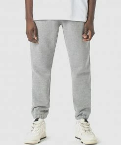 Barney Cools Badge Sweatpant Grey Melange