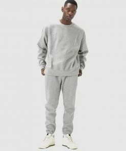 Barney Cools Badge Sweatpant Grey Melange -Men's Pants Online Shop http3A2F2Fstatic.theiconic.com .au2Fp2Fbarney cools 1595 5467921 6