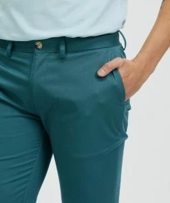 Ben Sherman Slim Stretch Pants Teal -Men's Pants Online Shop http3A2F2Fstatic.theiconic.com .au2Fp2Fben sherman 3527 9853131 4