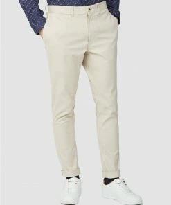 Ben Sherman Skinny Stretch Pants Putty