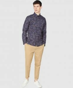 Ben Sherman Cotton Slim Taper Trousers Sand -Men's Pants Online Shop http3A2F2Fstatic.theiconic.com .au2Fp2Fben sherman 9556 7209931 3