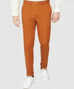 Ben Sherman Slim Stretch Pants Tan