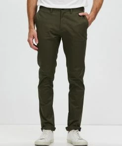 Ben Sherman Signature Skinny Stretch Chinos Dark Green