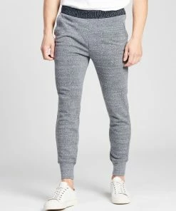 Bonds Essential Skinny Trackies Grey & Black