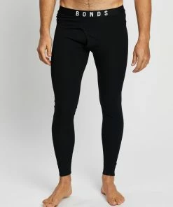 Bonds Thermal Rib Pants Black