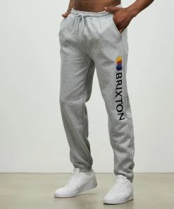 Brixton Alton Sweatpants Heather Grey