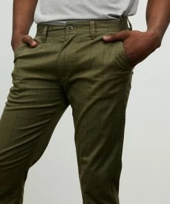 Brixton Choice Chino Pants Olive Plaid -Men's Pants Online Shop http3A2F2Fstatic.theiconic.com .au2Fp2Fbrixton 5915 6098441 4