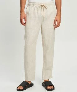 Calli Linen Pants Natural