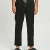 Calli Linen Pants Black