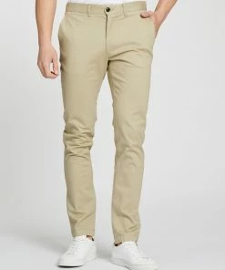 Calvin Klein Slim Fit Chinos Green