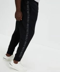 Calvin Klein Jeans Plus Organic Cotton Logo Tape Joggers Ck Black -Men's Pants Online Shop http3A2F2Fstatic.theiconic.com .au2Fp2Fcalvin klein jns 6744 3342041 4
