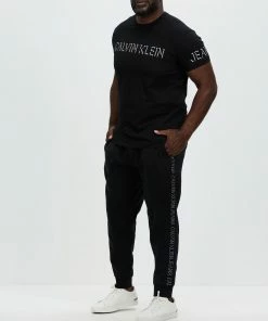 Calvin Klein Jeans Plus Organic Cotton Logo Tape Joggers Ck Black -Men's Pants Online Shop http3A2F2Fstatic.theiconic.com .au2Fp2Fcalvin klein jns 6757 3342041 5