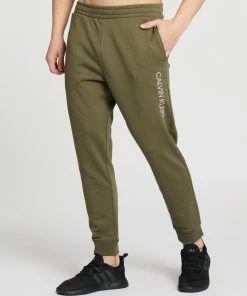 Calvin Klein Performance Hangout Track Pants Grape Leaf & Black